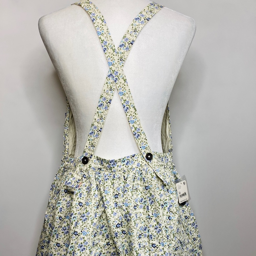 Free People Petunia Cotton Mini Dress MULTICOLOR SIZE M NWT (Orig Price $128) - Picture 7 of 8